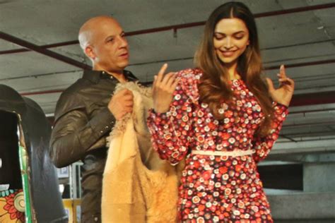 xXx 4 star Vin Diesel shares unseen pic with Deepika Padukone。